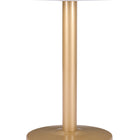 Zuo Alto Bistro Table White & Gold