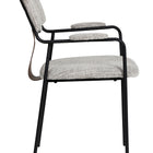 Zuo Couva Dining Chair (Set of 2) Gray Tweed