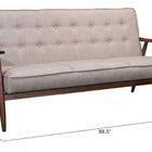 Zuo Rocky Sofa Putty