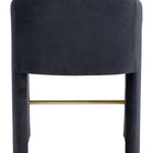 Zuo Emas Counter Stool Midnight Gray