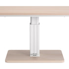 Zuo Brule Adjustable Dining Table Natural
