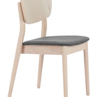 Zuo Kellua Dining Chair (Set of 2) Gray & Natural