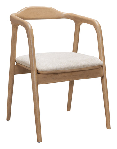 Zuo Hosoi Dining Chair Beige