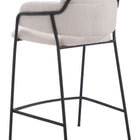 Zuo Marcel Counter Stool (Set of 2) Cream