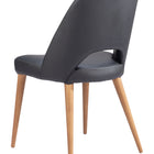 Zuo Leith Dining Chair (Set of 2) Black