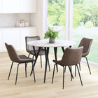 Zuo Byron Dining Chair (Set of 2) Brown