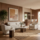 Zuo Tailo Coffee Table White & Brass
