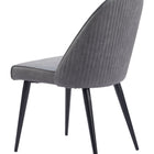 Zuo Silloth Armless Dining Chair (Set of 2) Gray