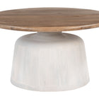 Zuo Goblet Coffee Table Brown & White