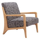 Zuo Runa Accent Chair Gray & Natural