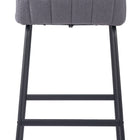 Zuo Pago Barstool (Set of 2) Gray