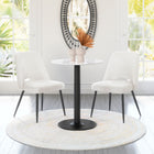 Zuo Teddy Dining Chair (Set of 2) Ivory