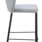 Zuo Linz Counter Stool (Set of 2) Gray