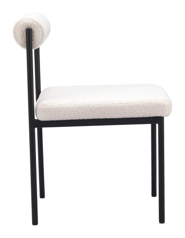 Zuo Livorno Dining Chair Ivory