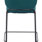 Zuo Plat Counter Stool (Set of 2) Green