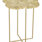 Zuo Lotus Side Table Gold