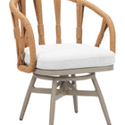 Zuo Safal Swivel Dining Chair Multicolor