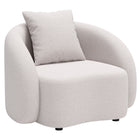 Zuo Sunny Isles Accent Chair Beige