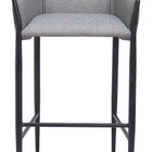 Zuo Andover Barstool Slate Gray