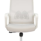 Zuo Jett High Back Office Chair Light Gray