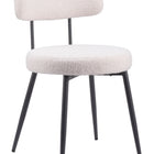 Zuo Blanca Dining Chair (Set of 2) Ivory