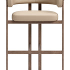 Zuo Ruge Barstool (Set of 2) Beige