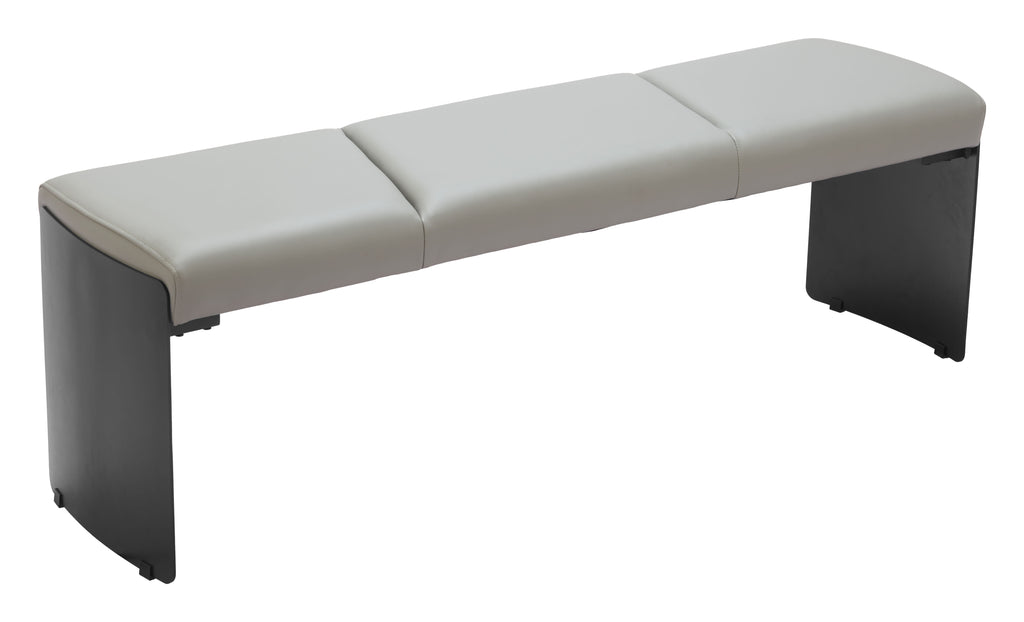 Zuo Mur Bench Gray