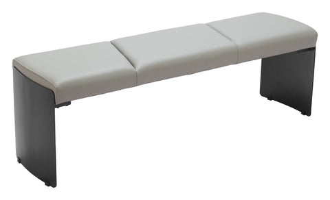 Zuo Mur Bench Gray