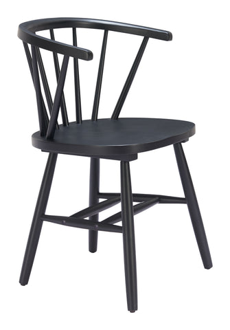 Zuo Stenger Dining Chair (Set of 2) Black