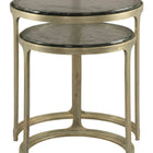 Zuo Tessa Nesting Tables (2-Piece) Brass