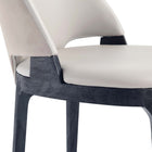 Manhattan Comfort Kara Modern 6-Piece Dining Chair Set in Light Gray