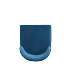Manhattan Comfort Hillman Modern 6-Piece Dining Chair Set in Blue