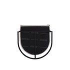 Manhattan Comfort Augusta Modern Vegan Leather Metal Dining Chair in Light Gray - Set of 4