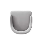 Manhattan Comfort Carrington and Rockaway Modern Industry Chic 5-Piece Dining Set in Light Gray and Natural