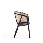 Manhattan Comfort Hathaway and Versailles Modern Industry Chic 5-Piece Dining Set in Black and Natural