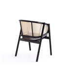 Manhattan Comfort Hathaway and Versailles Modern Industry Chic 5-Piece Dining Set in Black and Natural