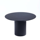 Manhattan Comfort Flor and Hathaway Modern Industry Chic 5-Piece Dining Set in Gray and Black