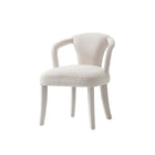 Manhattan Comfort Hathaway and Palmer Modern Industry Chic 5-Piece Dining Set in Silver Lining and Natural