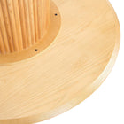 Manhattan Comfort Aspen and Hathaway Modern Industry Chic 5-Piece Dining Set in Gold Dust and Natural