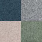 Manhattan Comfort Bailey Mid-Century Modern 1-Piece Accent Ottoman in Blue, Gray, Wheat and Sage Green - 4-OT003-GD