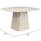 Zuo Brim Dining Table Natural