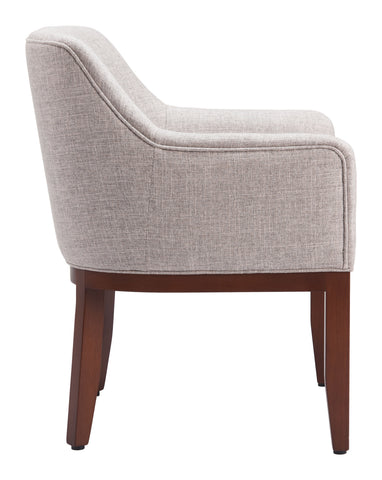 Zuo Berbera Dining Chair Gray