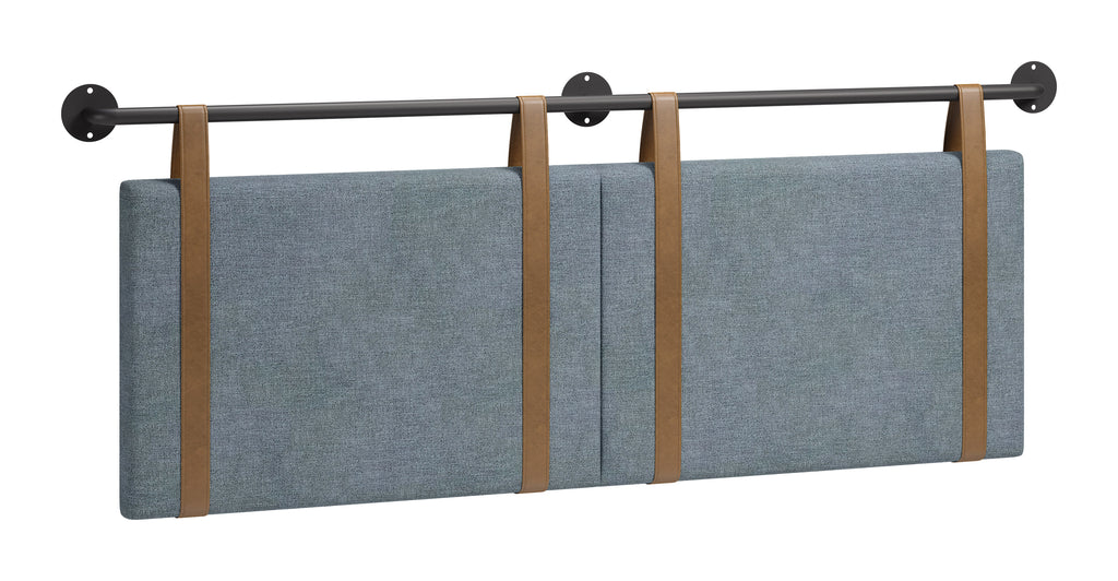 Zuo Zeva Floating Queen Headboard Gray