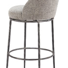 Zuo Nordhavn Swivel Barstool Gray