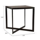 Zuo Mysa Side Table Black