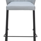 Zuo Linz Barstool (Set of 2) Gray