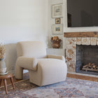 Zuo Rura Accent Chair Heathered Beige