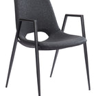 Zuo Desi Dining Chair (Set of 2) Black
