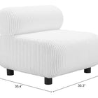 Zuo Rahat Accent Chair White