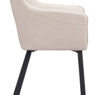 Zuo Adage Dining Chair (Set of 2) Beige